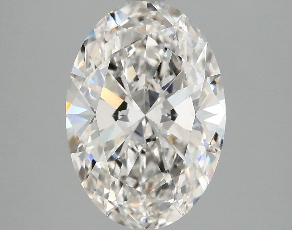 3.01 ct. oval Lab Grown Diamond front image