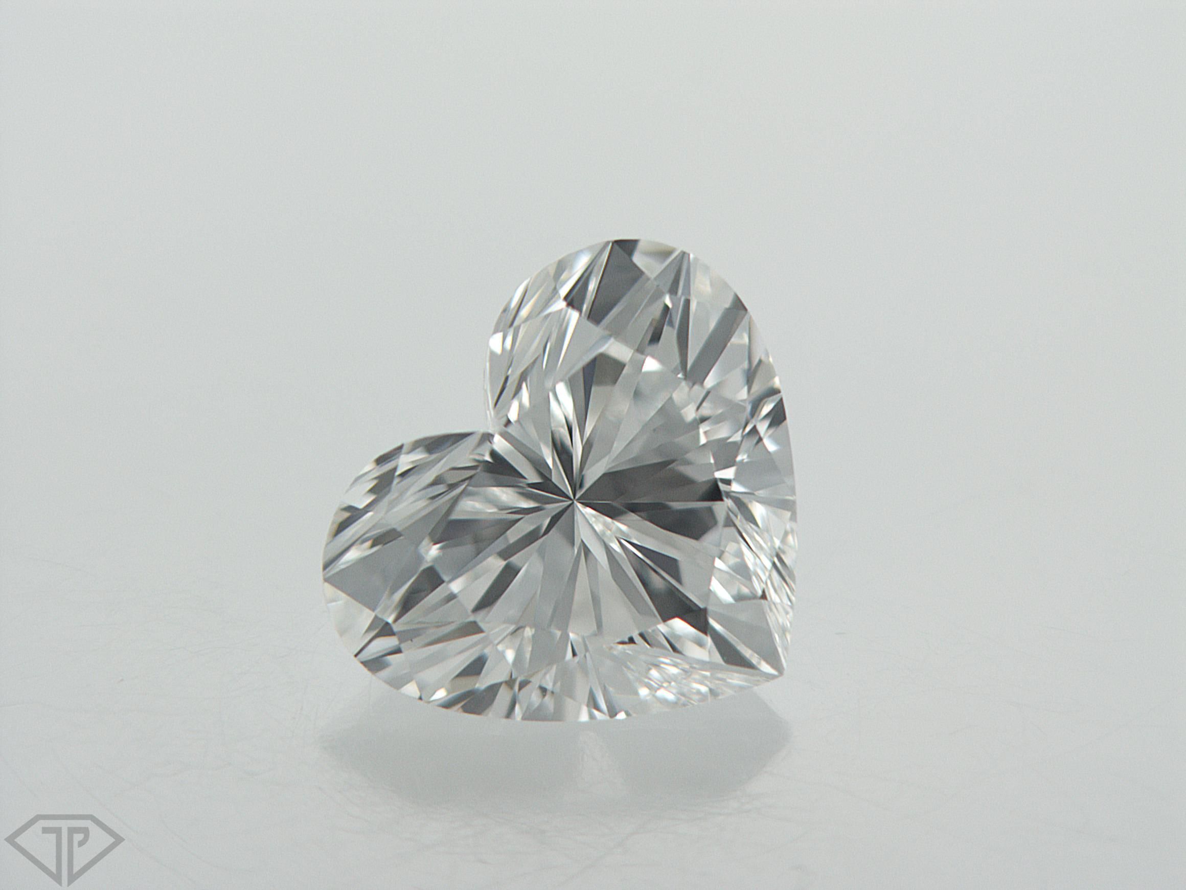 2.01 ct Heart diamond