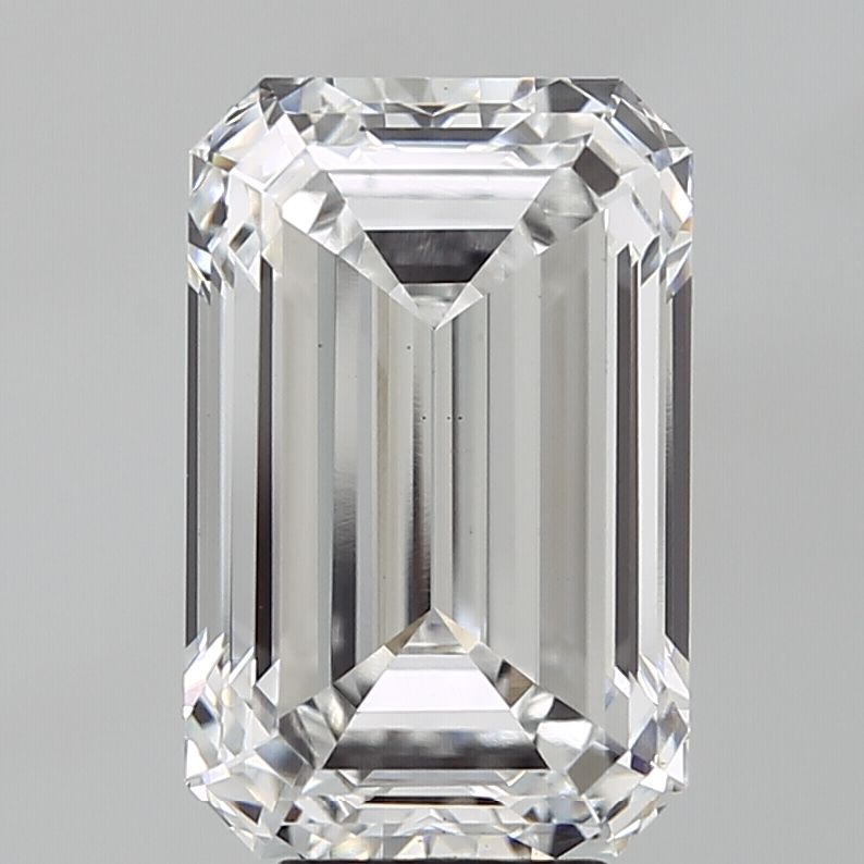 6.08 ct. emerald Lab Grown Diamond front image