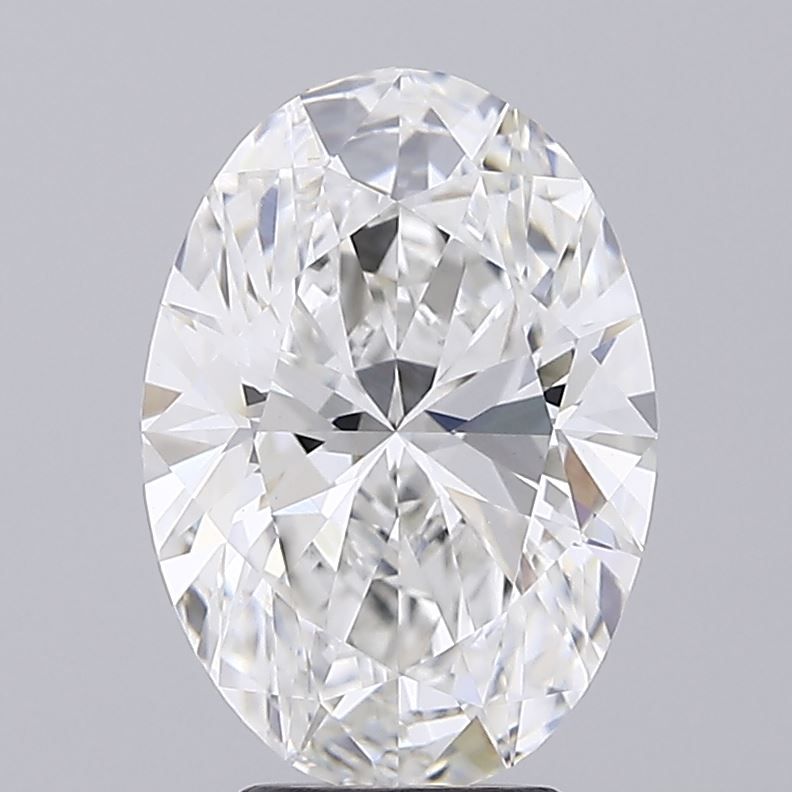 4.07 ct. oval Lab Grown Diamond front image