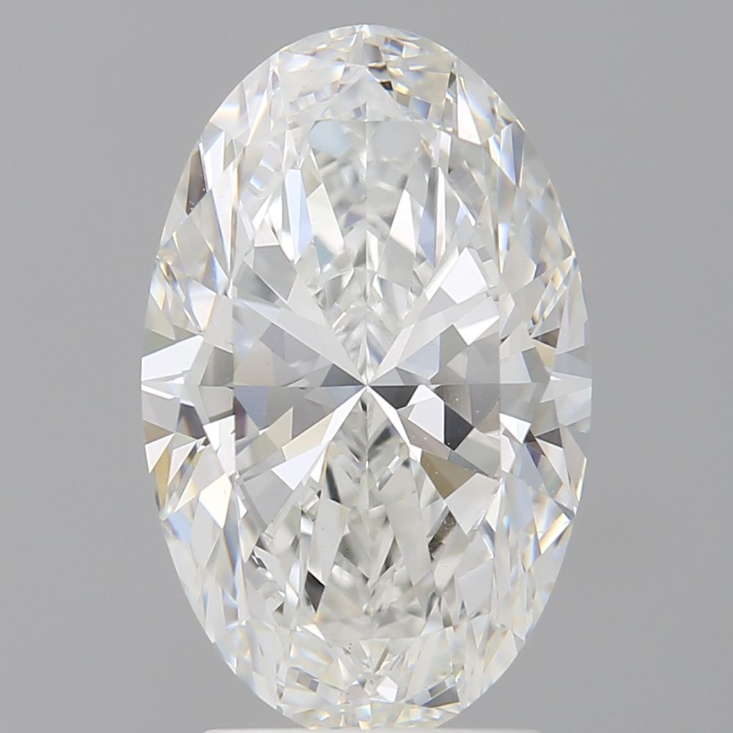 3.04 ct. oval Lab Grown Diamond front image