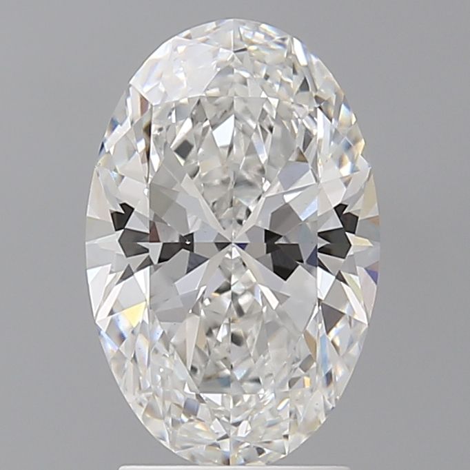 2.59 ct. oval Lab Grown Diamond front image