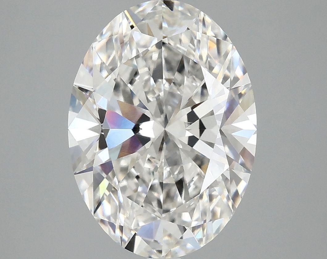 3.86 ct. oval Lab Grown Diamond front image