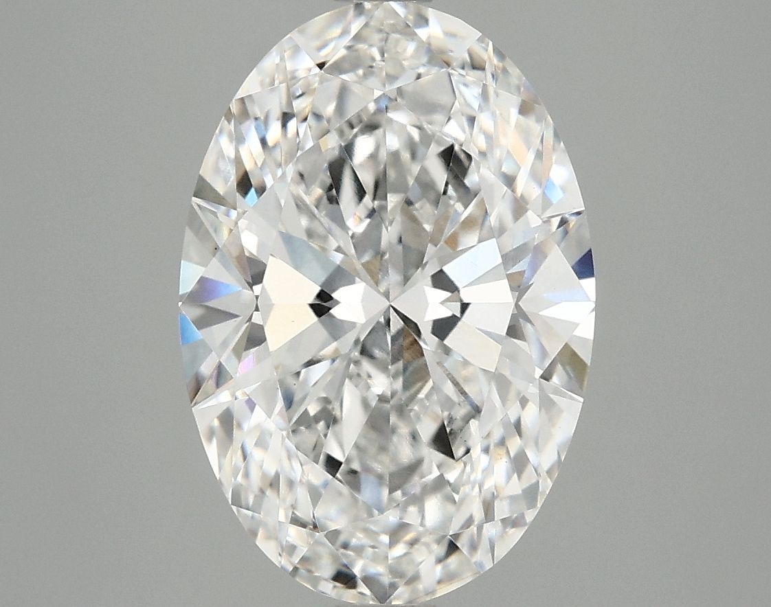 4.02 ct. oval Lab Grown Diamond front image