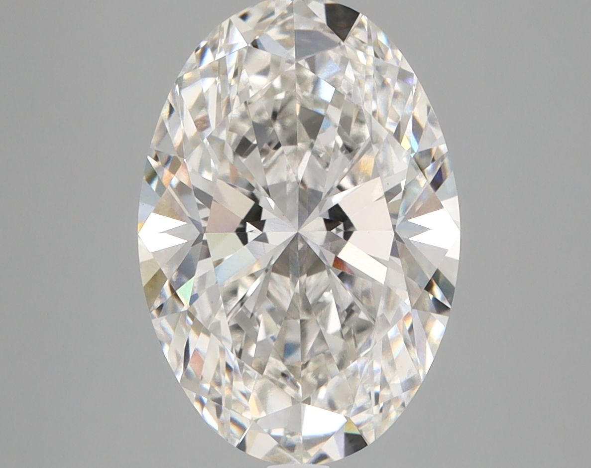 4.03 ct. oval Lab Grown Diamond front image