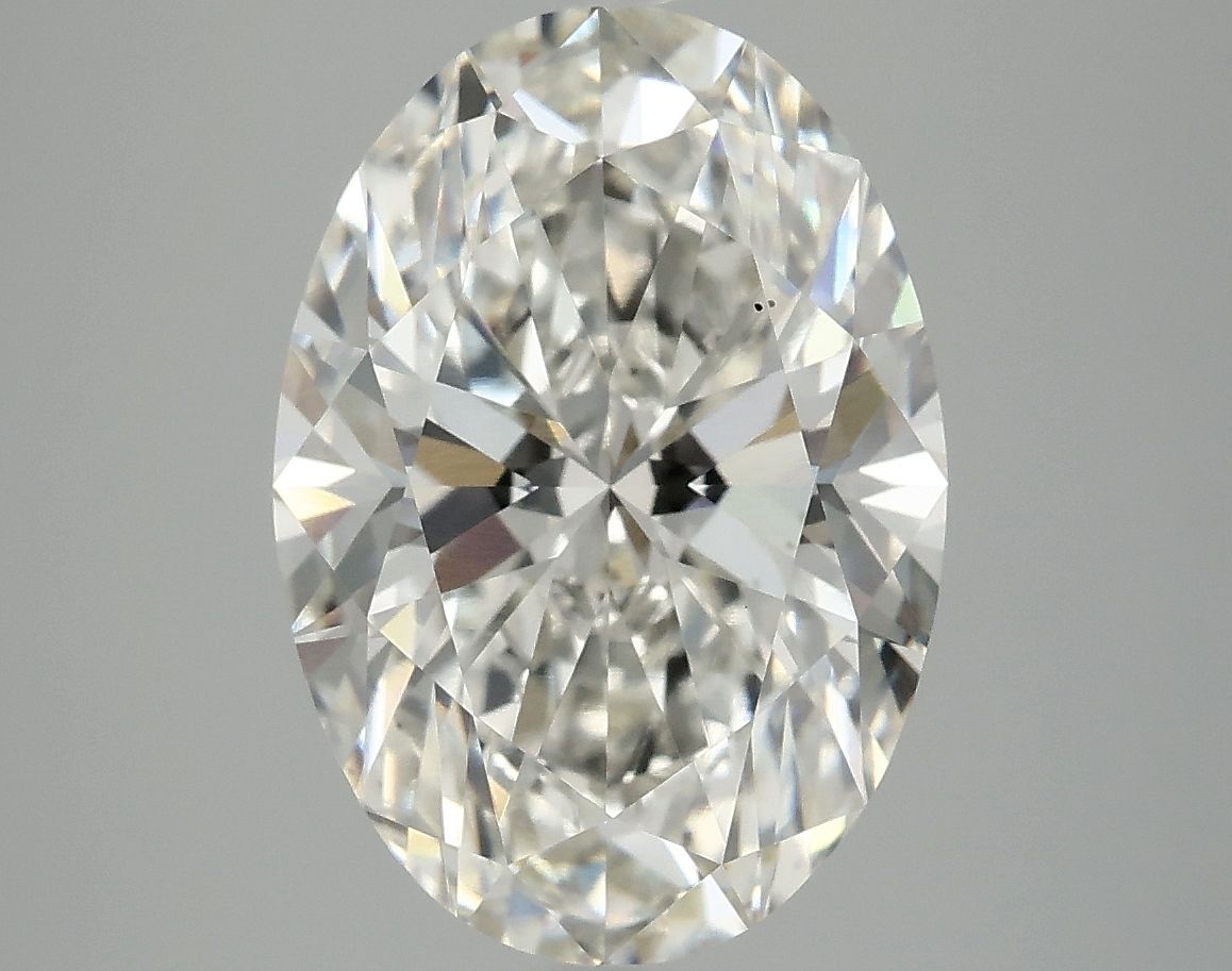 4.10 ct. oval Lab Grown Diamond front image