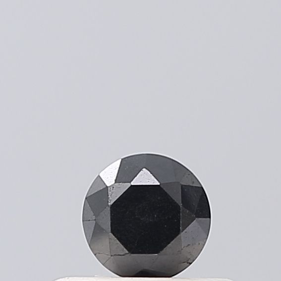 0.26 Carat Round Diamond Black VVS2