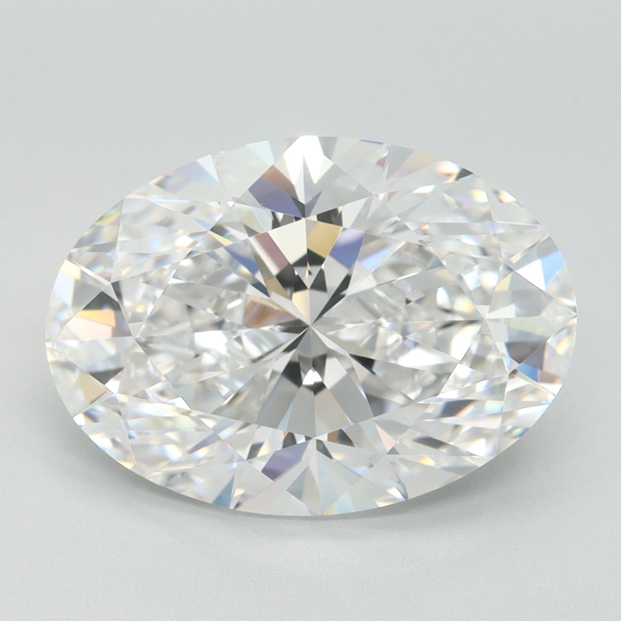 4.32 ct. oval Lab Grown Diamond front image