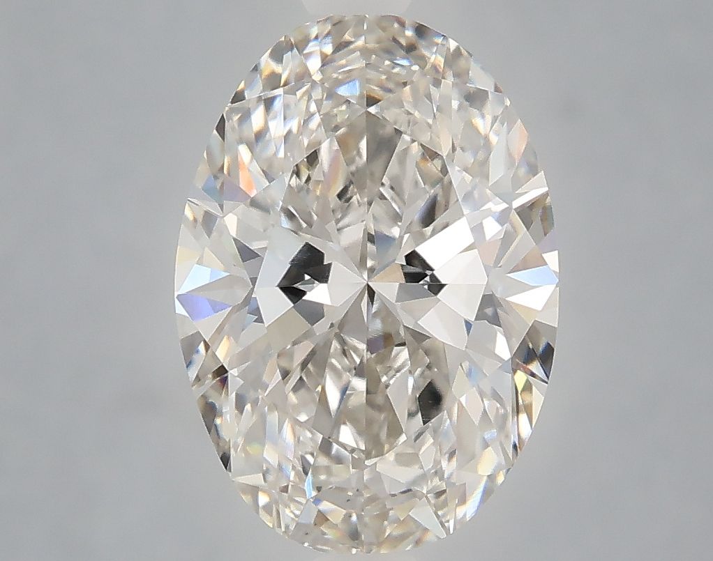 3.08 ct. oval Lab Grown Diamond front image