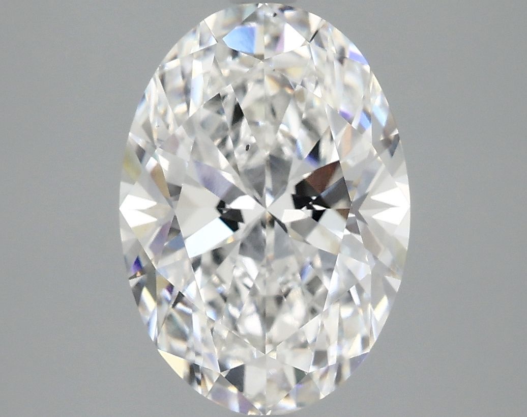 3.08 ct. oval Lab Grown Diamond front image