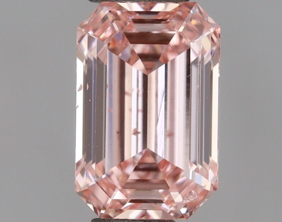 0.65 ct. emerald Lab Grown Diamond front image