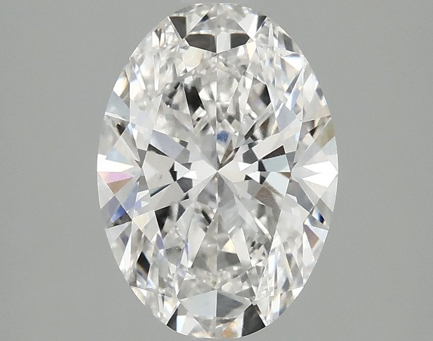 2.10 ct. oval Lab Grown Diamond front image