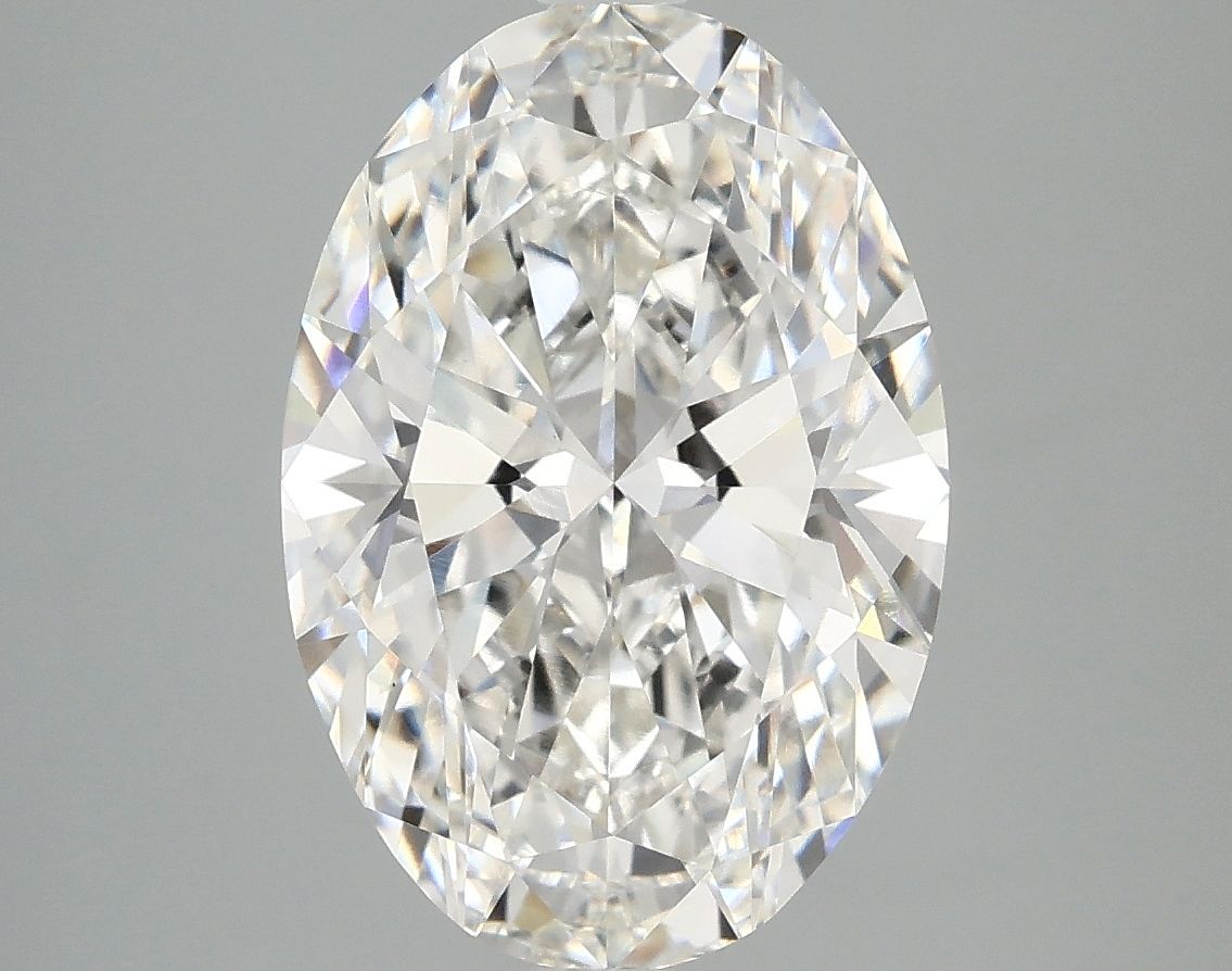 3.78 ct. oval Lab Grown Diamond front image