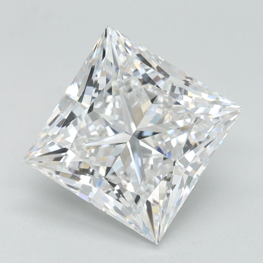 3.16 ct. princess Lab Grown Diamond front image