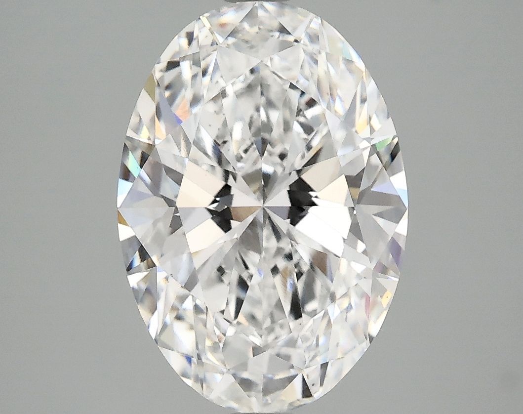 3.71 ct. oval Lab Grown Diamond front image