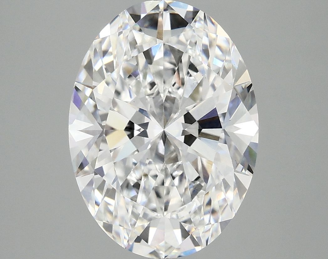 4.08 ct. oval Lab Grown Diamond front image