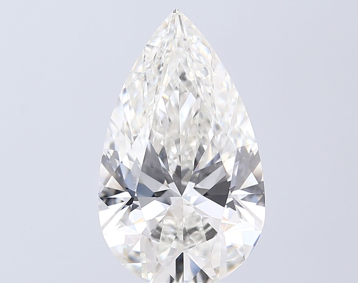 5.52 ct. pear Lab Grown Diamond front image