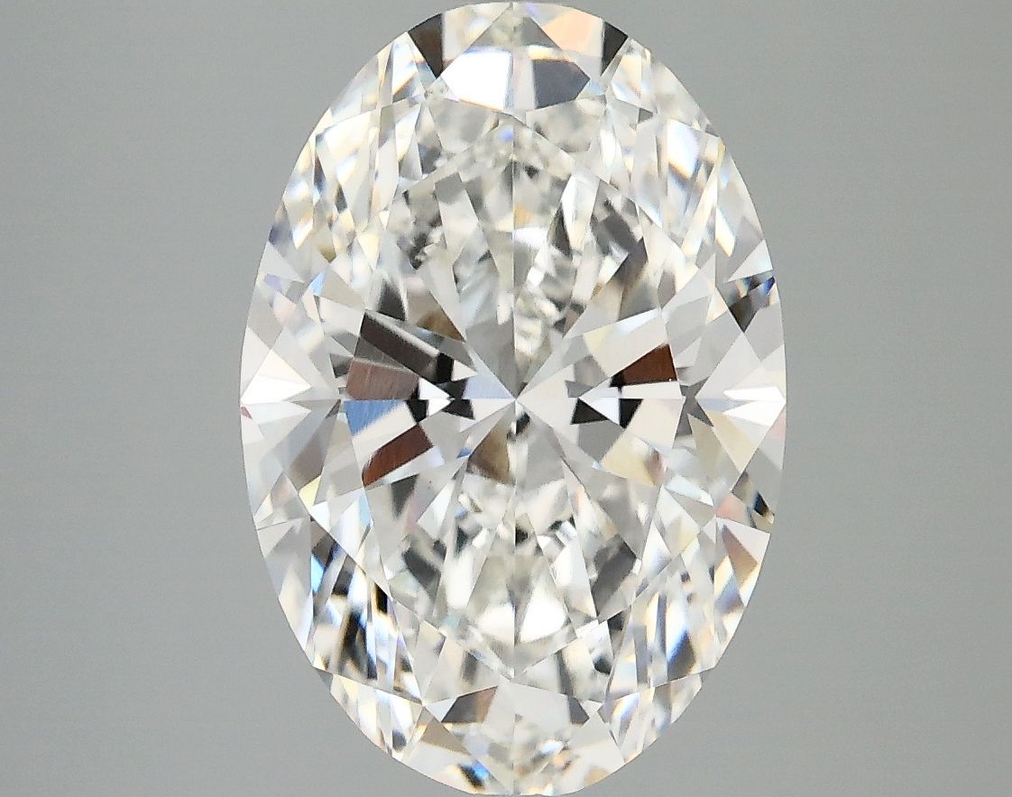 4.10 ct. oval Lab Grown Diamond front image