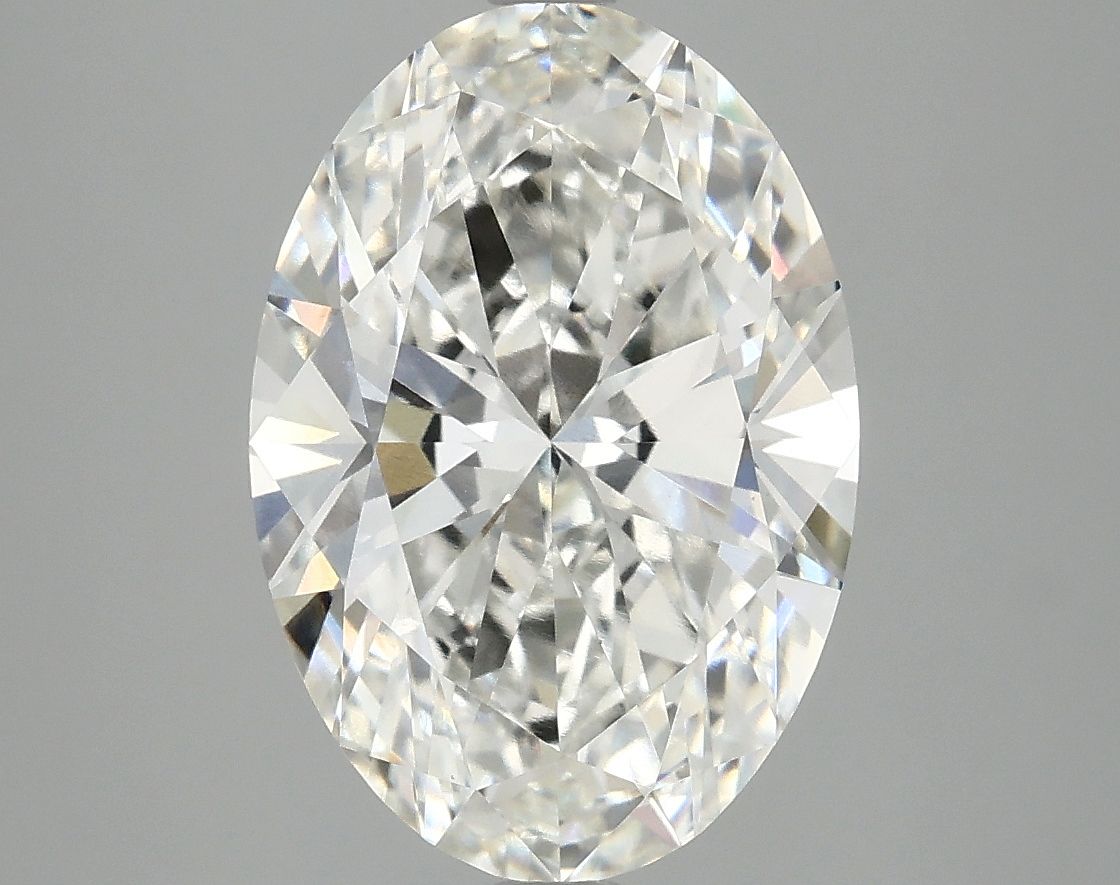 3.95 ct. oval Lab Grown Diamond front image