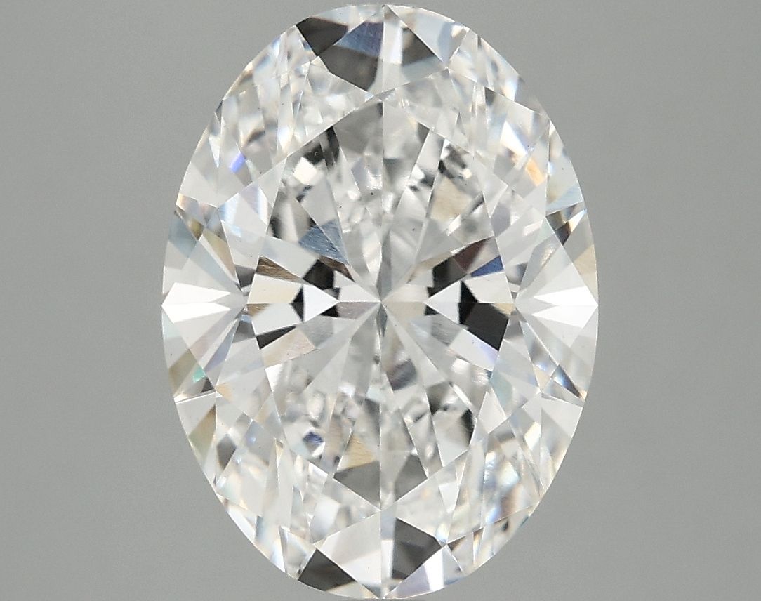 4.10 ct. oval Lab Grown Diamond front image