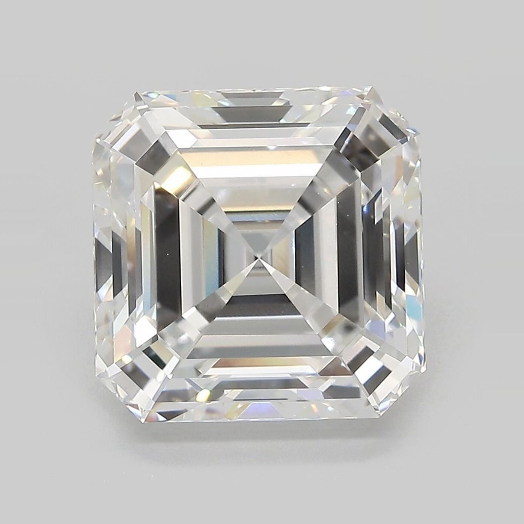 7.06 ct lab-grown Asscher Diamond