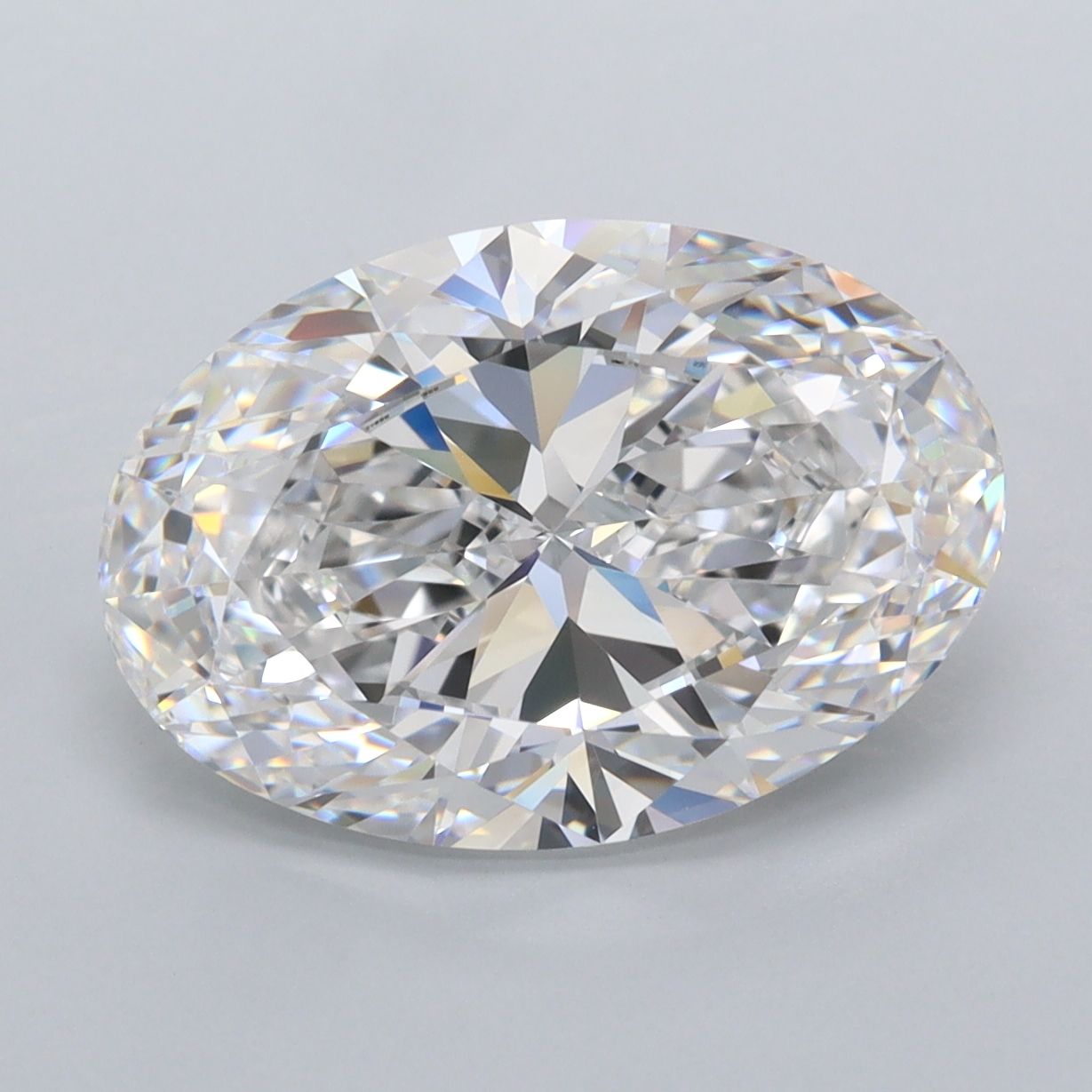 5.03 ct. oval Lab Grown Diamond front image