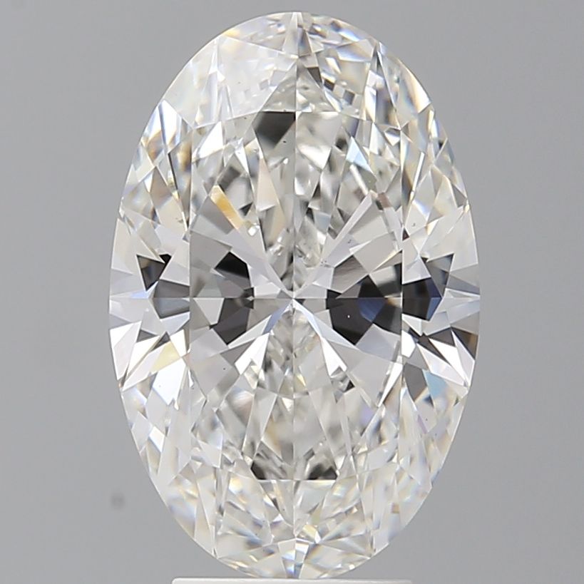 4.60 ct. oval Lab Grown Diamond front image