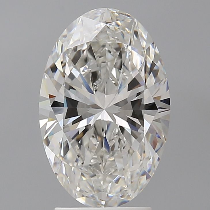 3.09 ct. oval Lab Grown Diamond front image