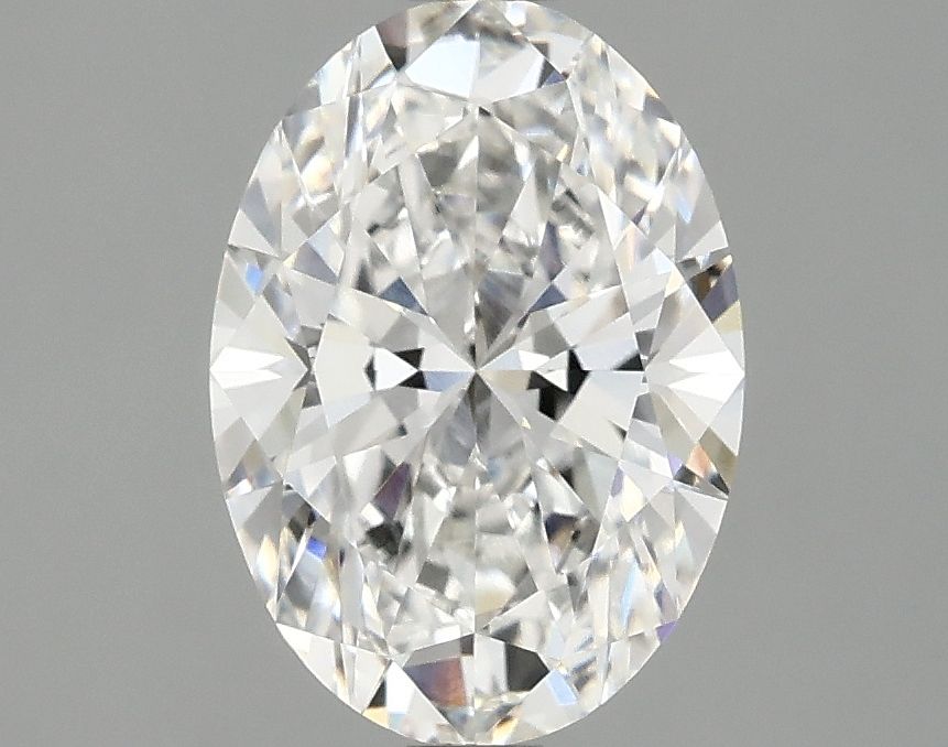 2.10 ct. oval Lab Grown Diamond front image
