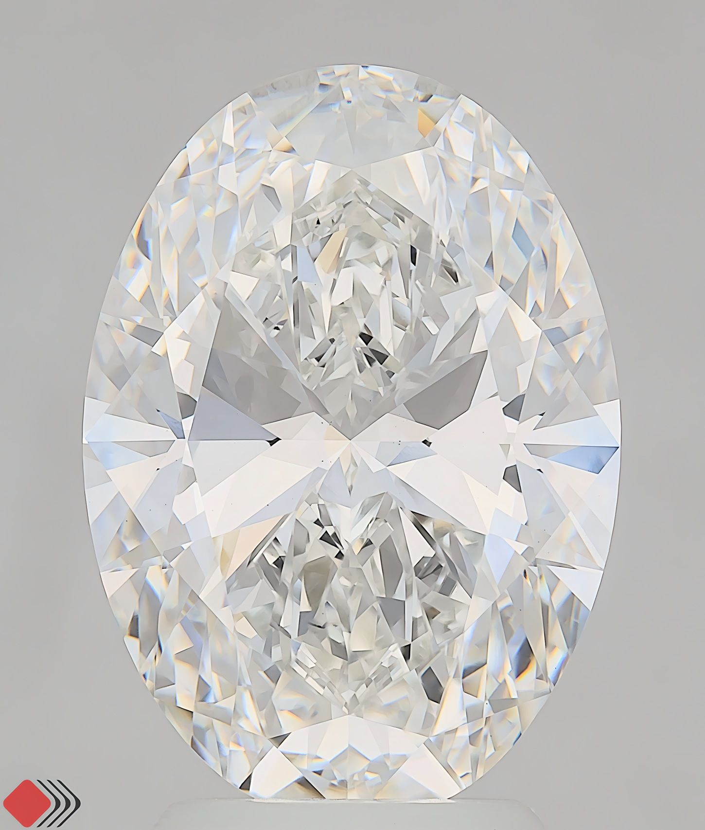 3.53 ct. oval Lab Grown Diamond front image