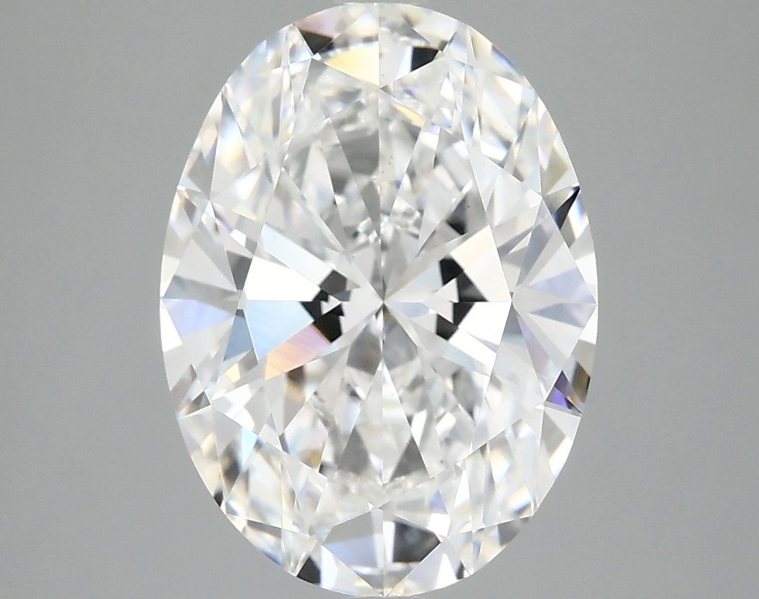 3.85 ct. oval Lab Grown Diamond front image