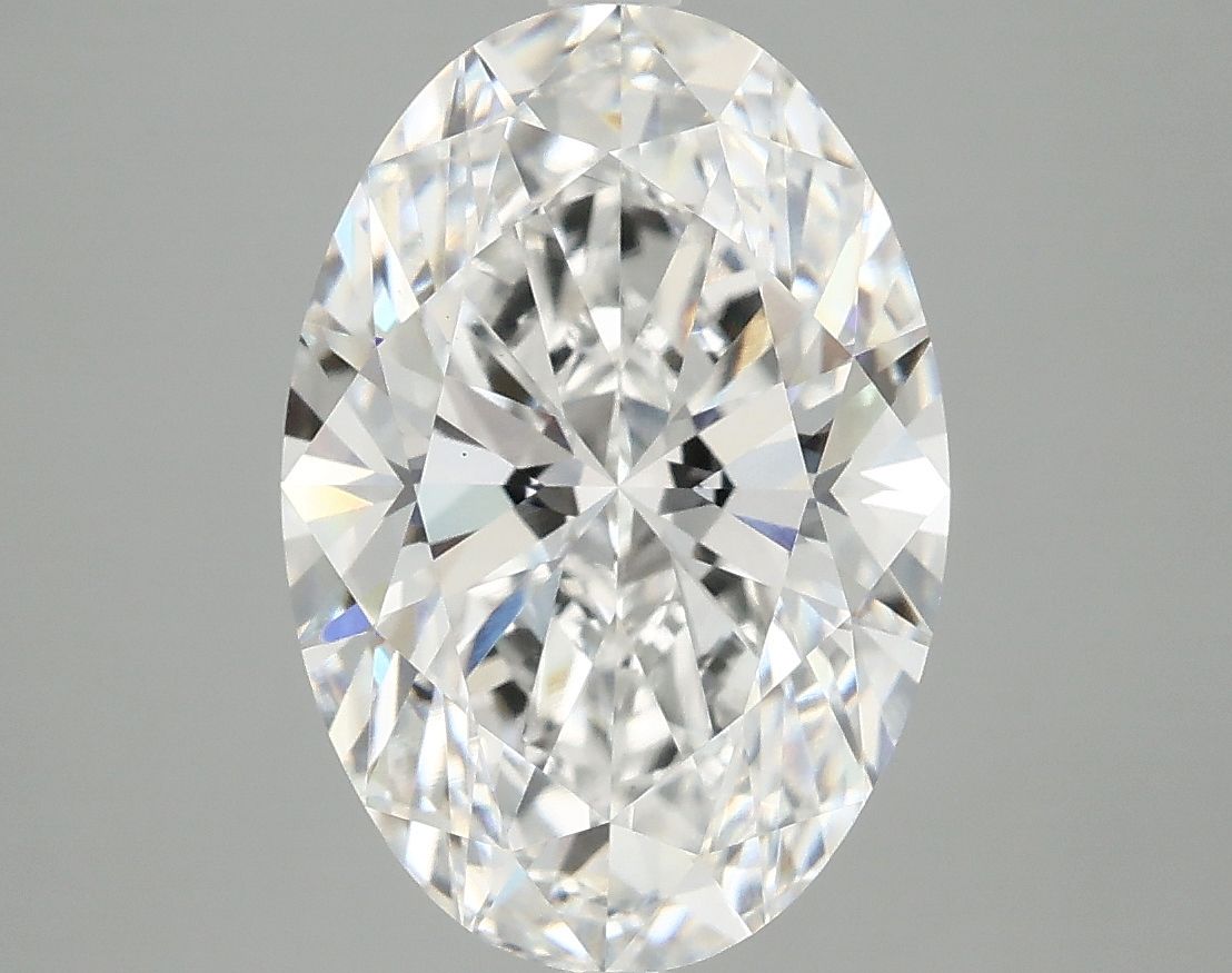 4.08 ct. oval Lab Grown Diamond front image