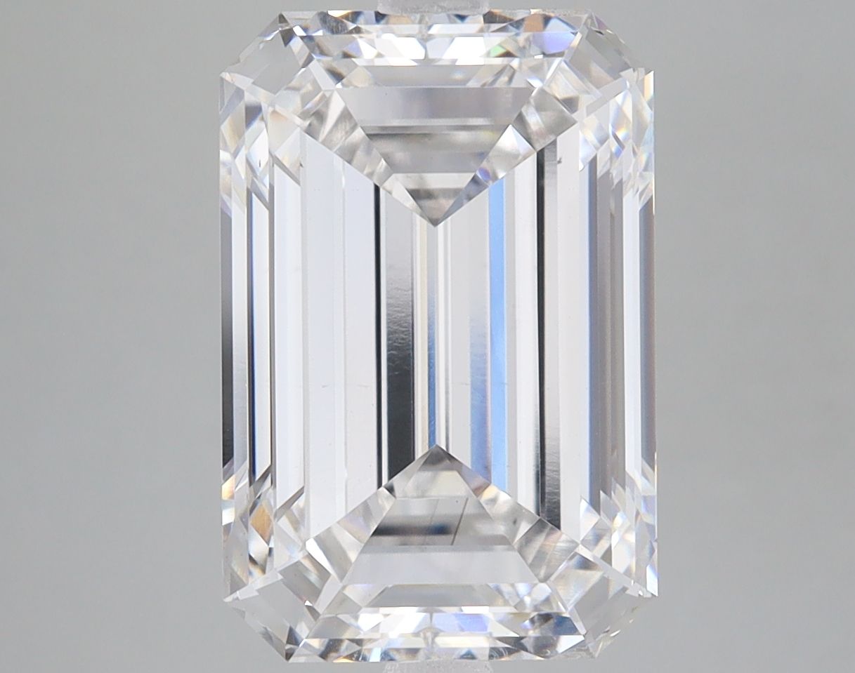 6.13 ct. emerald Lab Grown Diamond front image