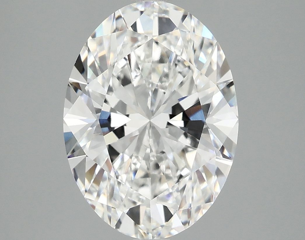 3.78 ct. oval Lab Grown Diamond front image