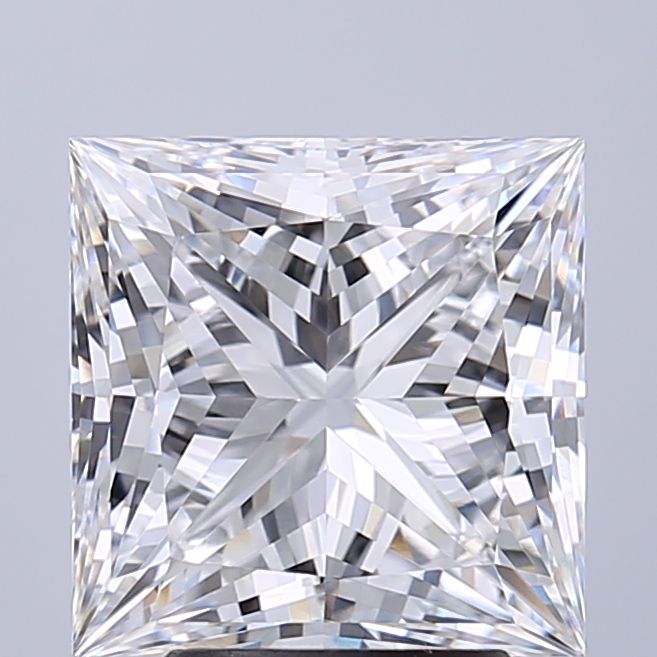 3.58 ct. princess Lab Grown Diamond front image