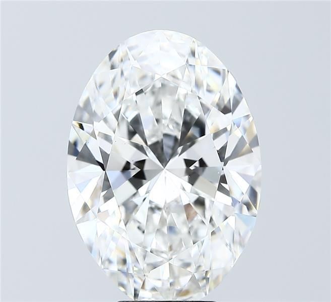 6.08 ct. oval Lab Grown Diamond front image