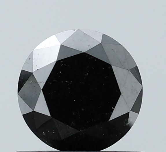 0.91 Carat Round Diamond Black VS2