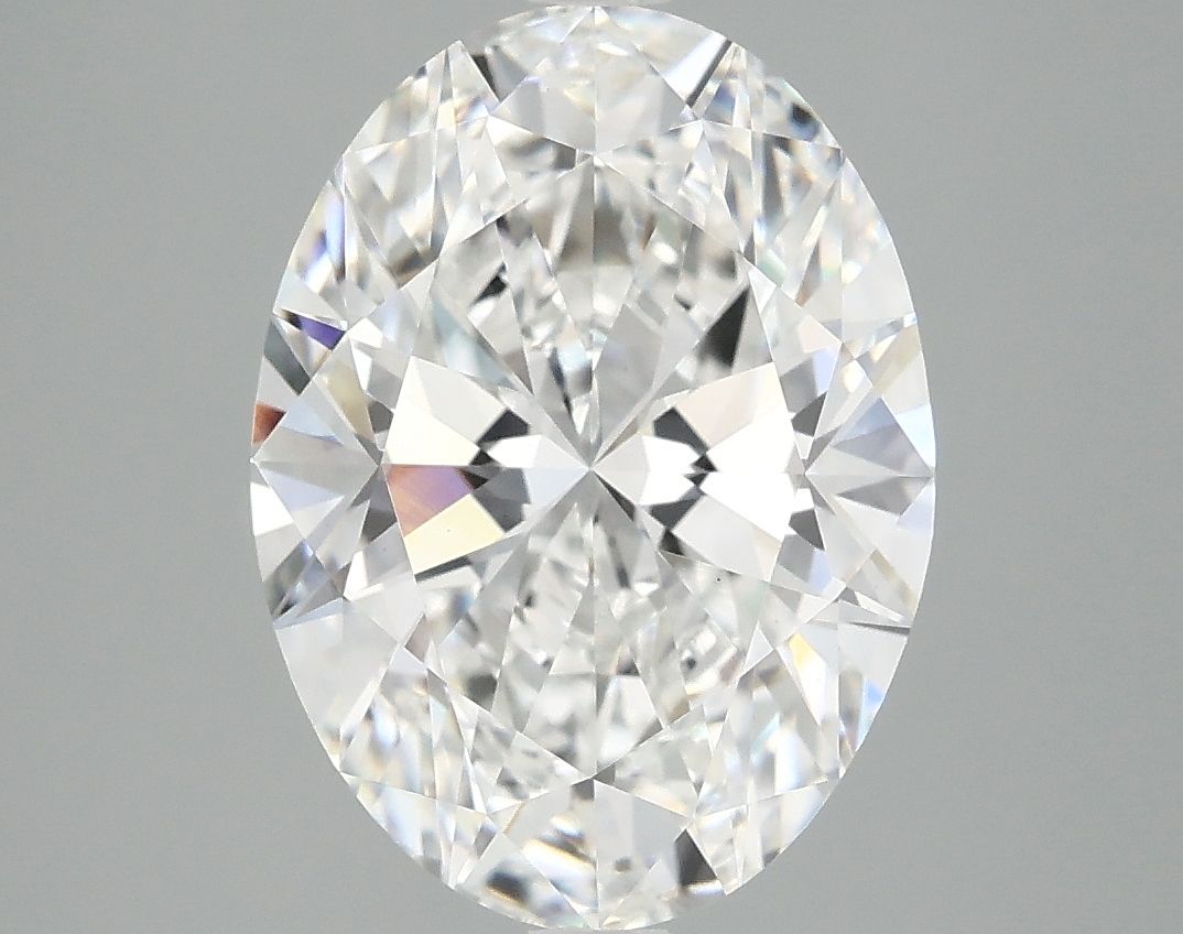 3.91 ct. oval Lab Grown Diamond front image