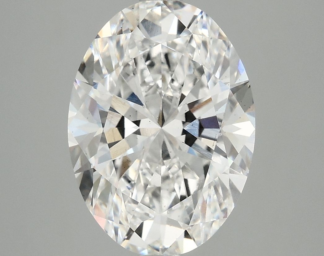 4.10 ct. oval Lab Grown Diamond front image