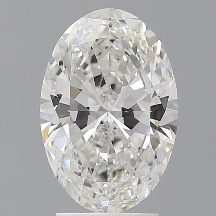 3.03 ct. oval Lab Grown Diamond front image
