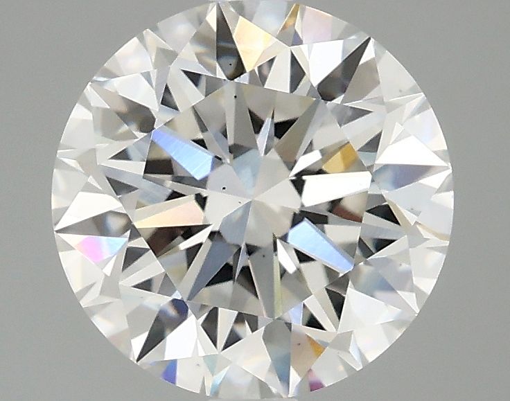 2.58 ct. round Lab Grown Diamond front image