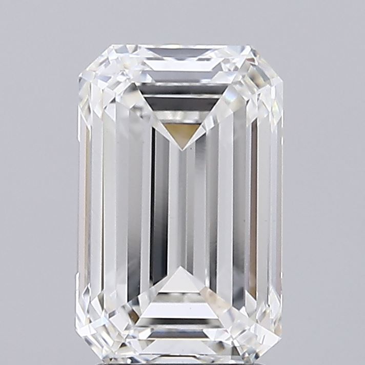 3.06 carat f VVS2 EX Cut IGI emerald diamond