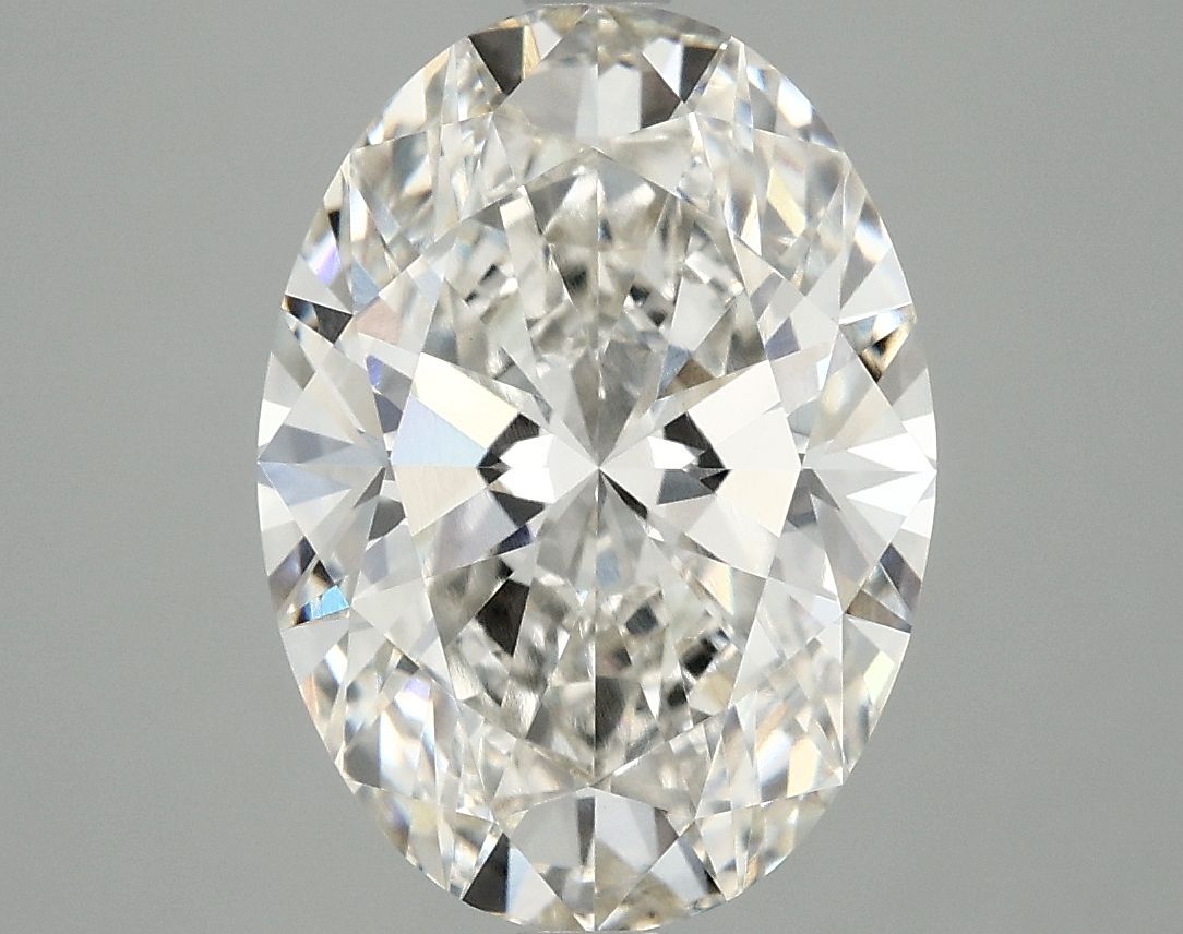 4.09 ct. oval Lab Grown Diamond front image