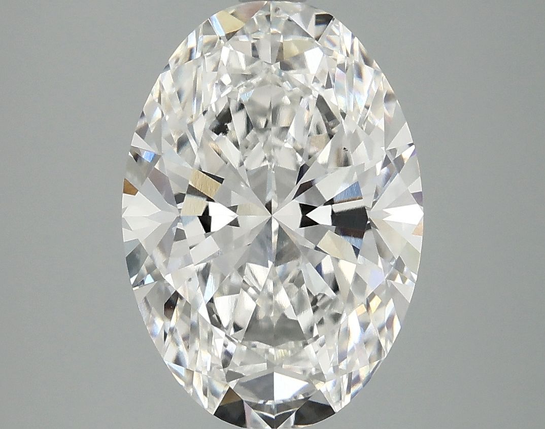 3.90 ct. oval Lab Grown Diamond front image