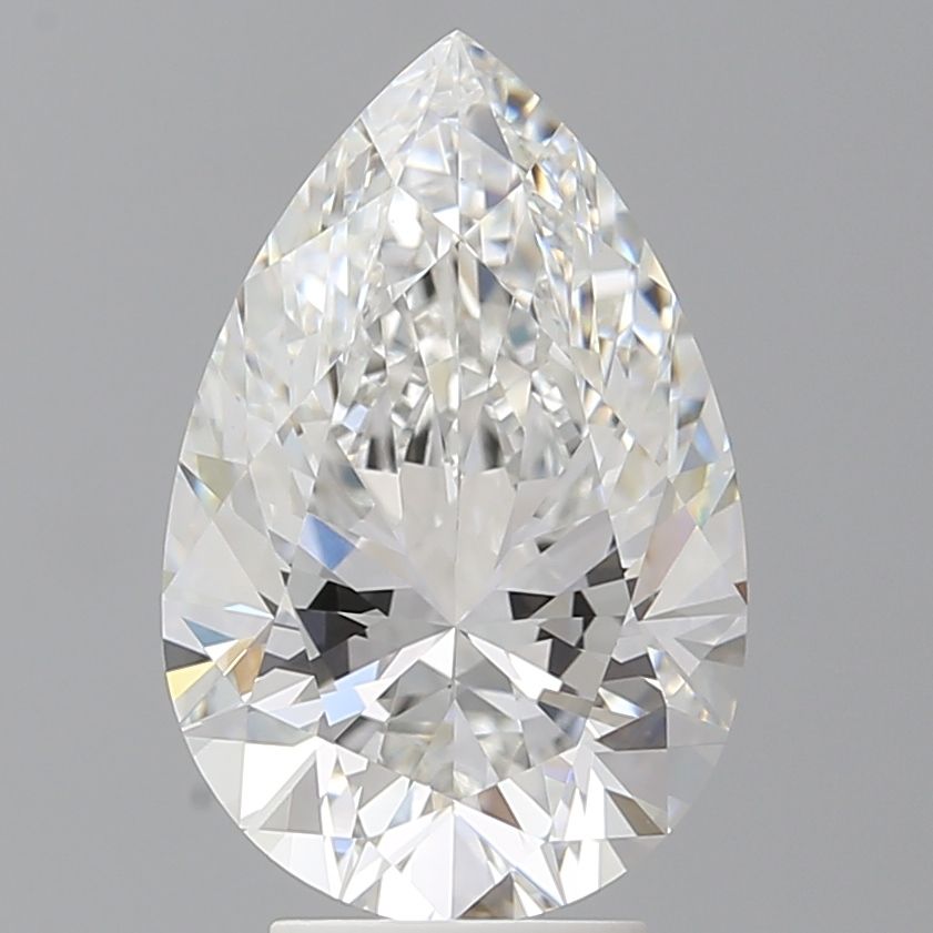 4.58 ct. pear Lab Grown Diamond front image