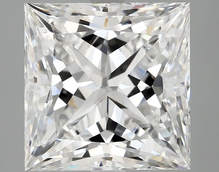 5.08 ct. princess Lab Grown Diamond front image