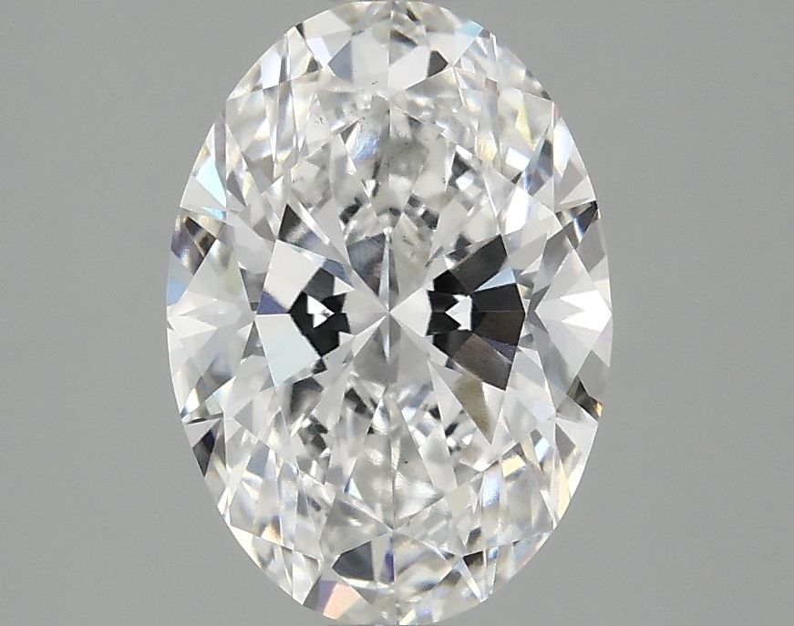 2.08 ct. oval Lab Grown Diamond front image