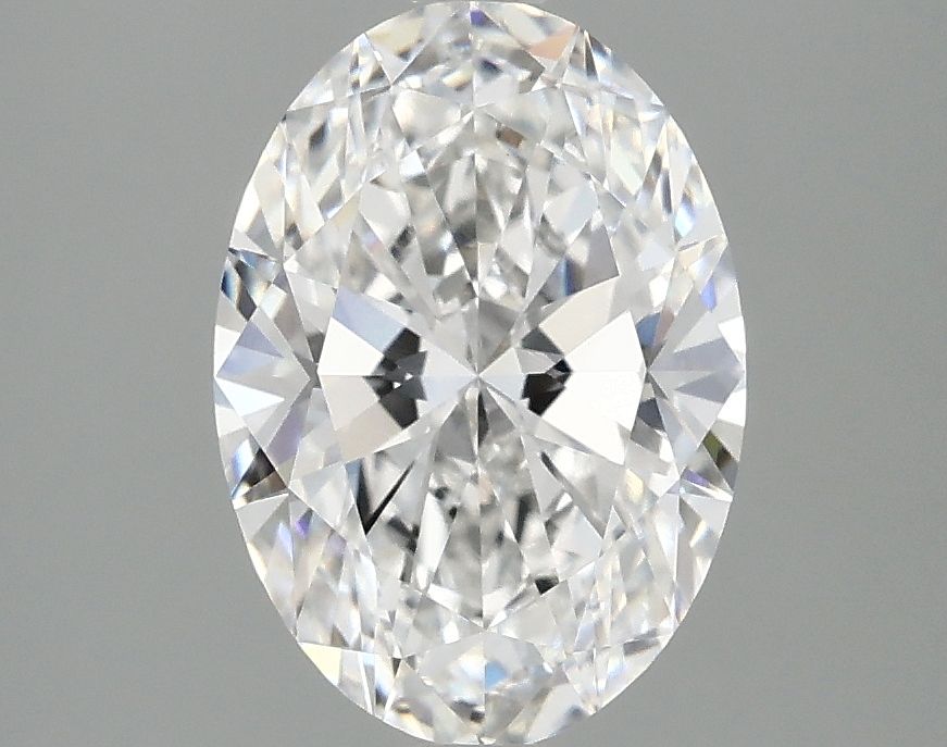 2.10 ct. oval Lab Grown Diamond front image