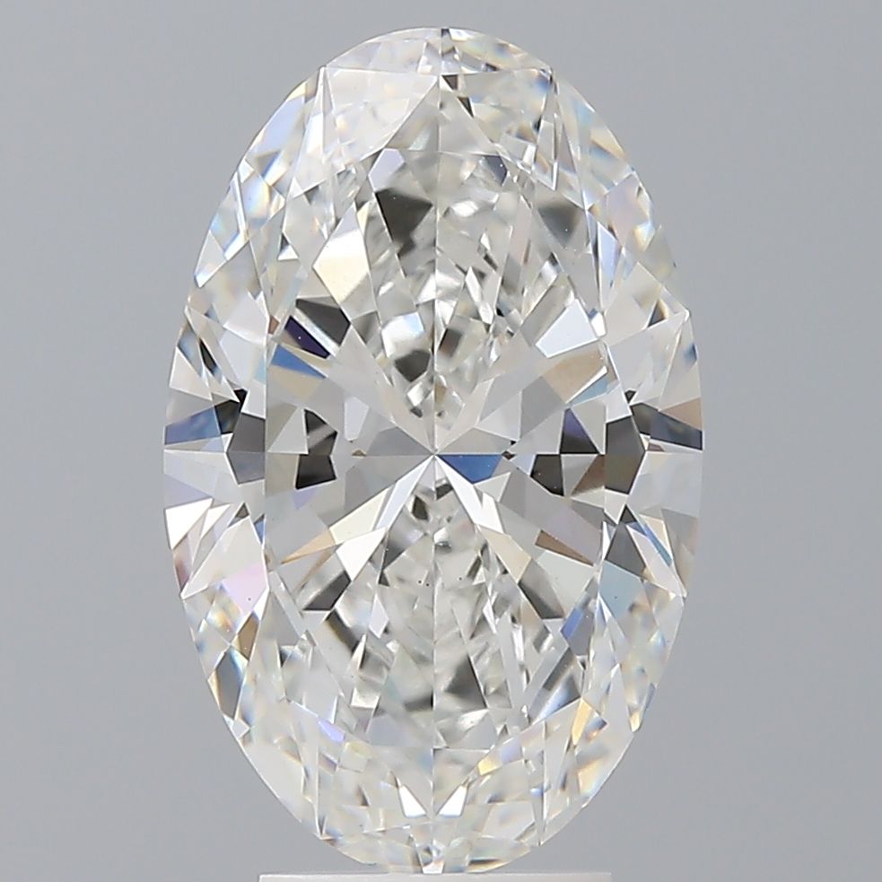 4.45 ct. oval Lab Grown Diamond front image
