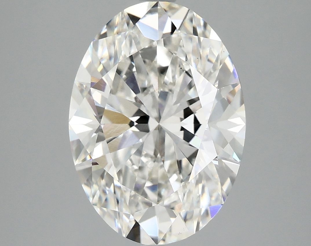 4.04 ct. oval Lab Grown Diamond front image